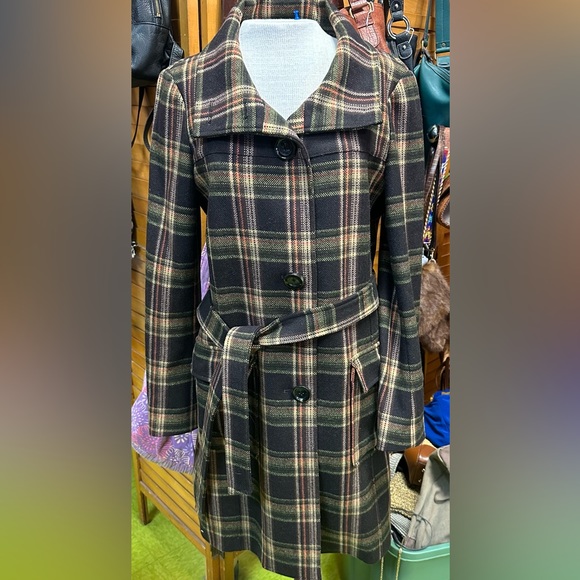 Jackets & Blazers - Michael Kors Brown Plaid Jacket